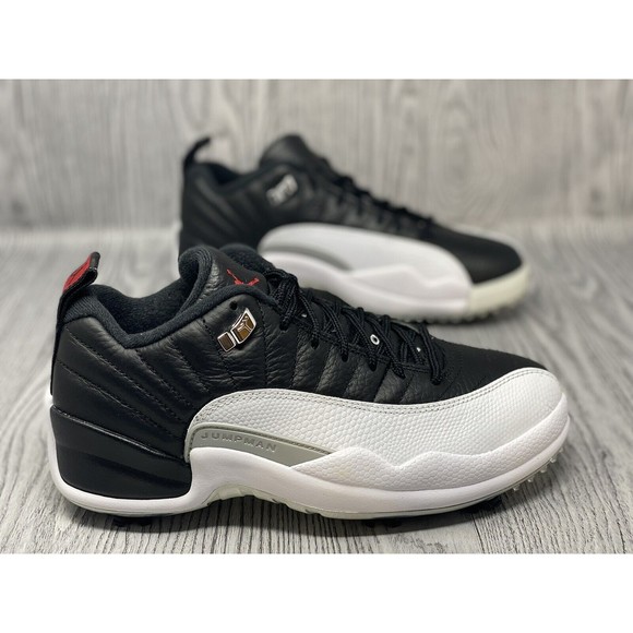 Nike Air Jordan XII 12 G Golf Playoff White Black DH4120-010 Size 8 main image 5